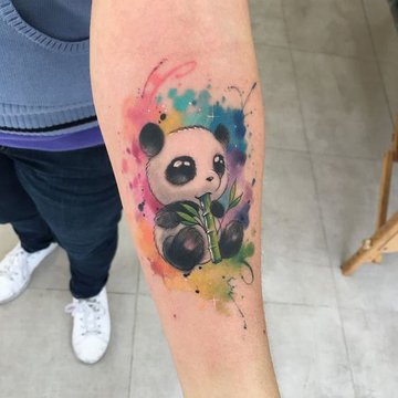 Tatuaż panda