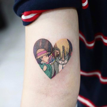 Tatuaż anime