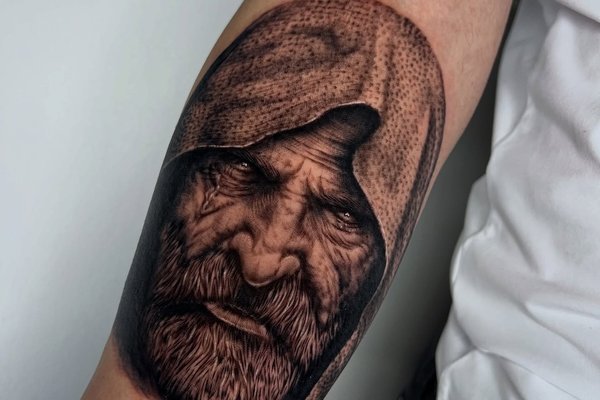 tatuaż Odyn