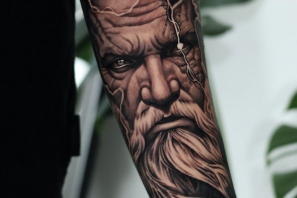 tatuaż Odyn