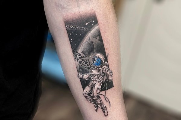tatuaż Kosmos