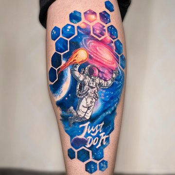 tatuaż Kosmos