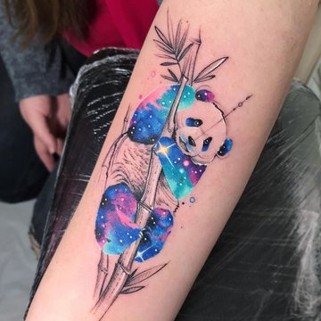 Tatuaż panda