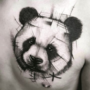 Tatuaż panda