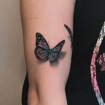 tatuaż motyl 3d znaczenie wzór