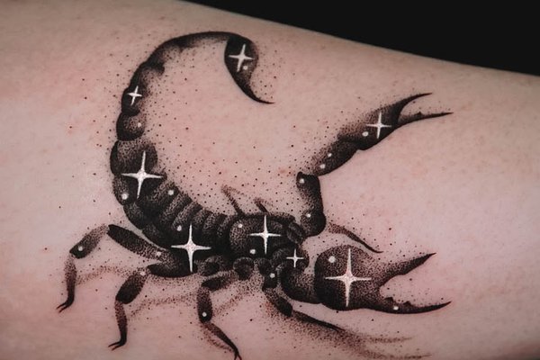 tatuaż skorpion 3d znaczenie wzór