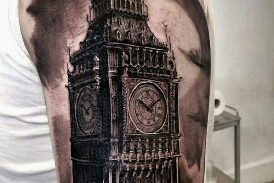 Tatuaż big ben