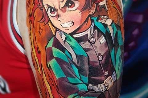 Tatuaż anime