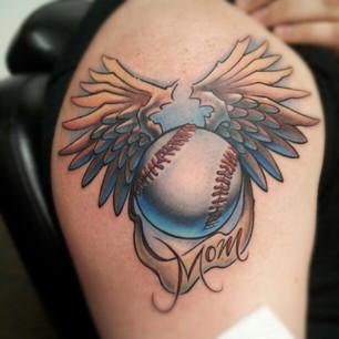 Tatuaż baseball