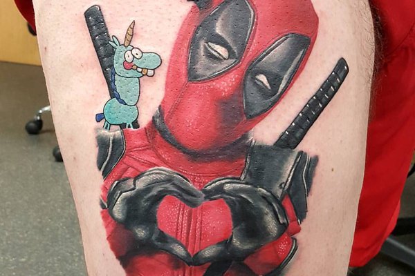 Symbolika postaci z komiksów w tattoo