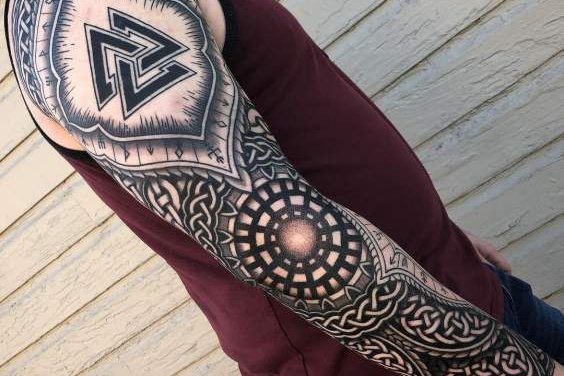 Celtic szkice tattoo