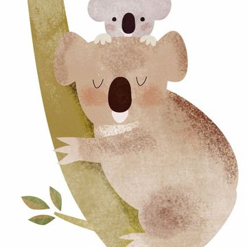 tatuaż koala