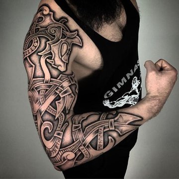 Celtic szkice tattoo