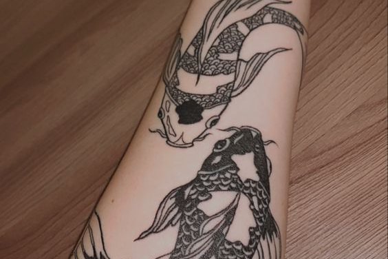 Tatuaż karp