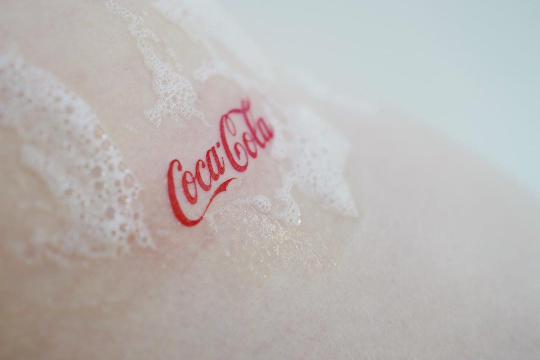 tatuaż Coca-Cola