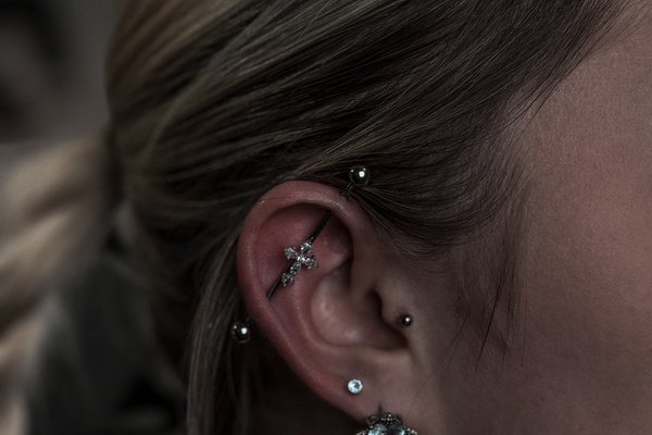 Kolczyki i piercing z tytanu