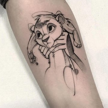 Simba Tatuaż
