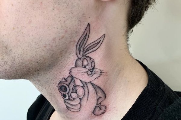 Tatuaż Królik Bugs