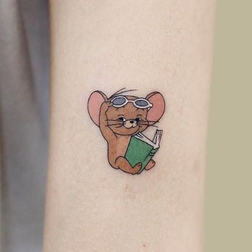 Tatuaż Tom i Jerry