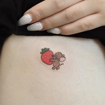 Tatuaż Tom i Jerry