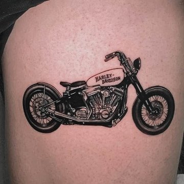 tatuaż Motor znaczenie wzór