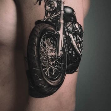 tatuaż Motor znaczenie wzór