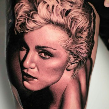 Tatuaż Madonna