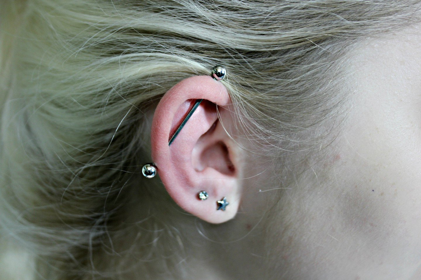 Piercing uszy