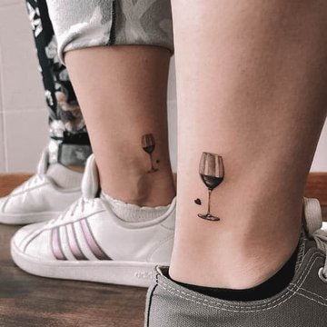 tatuaż Kieliszek Wina znaczenie wzór
