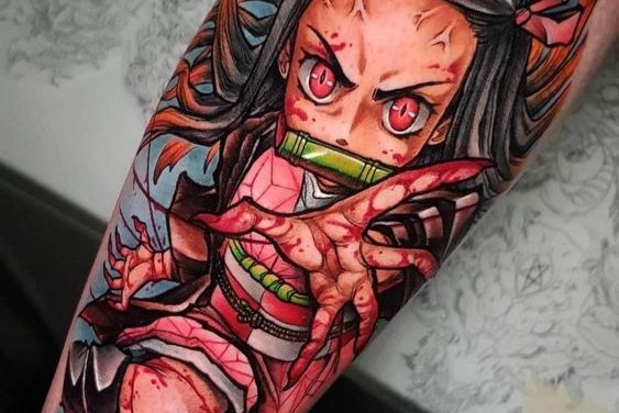Tatuaż anime