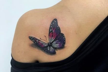 Tatuaż motyl