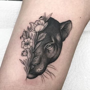 Tatuaż pantera