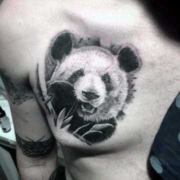 Tatuaż panda