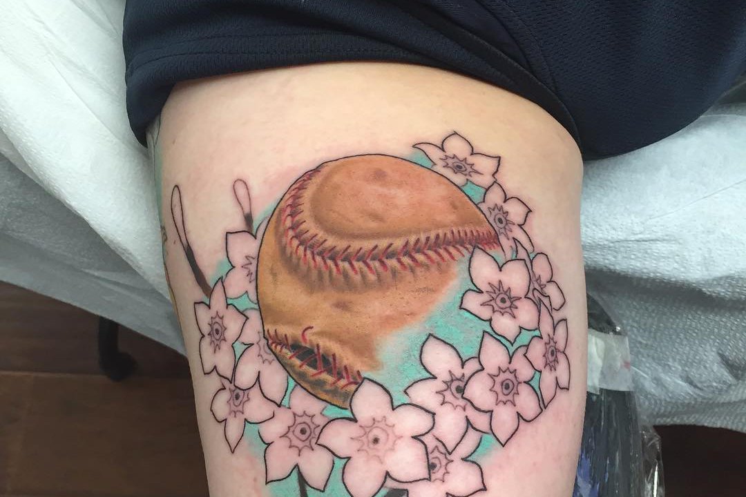 Tatuaż baseball