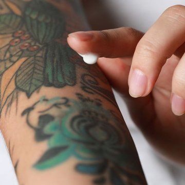 Wzór tatuażu po miesiącu pielęgnacji
