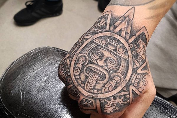 Szkice tatuażu maya