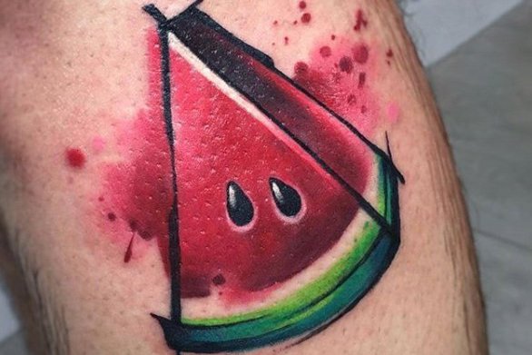 Arbuz w tattoo