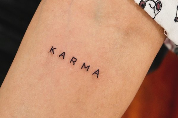 Tatuaż Karma