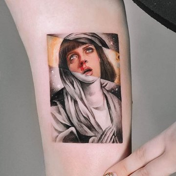 tatuaż portret znaczenie wzór