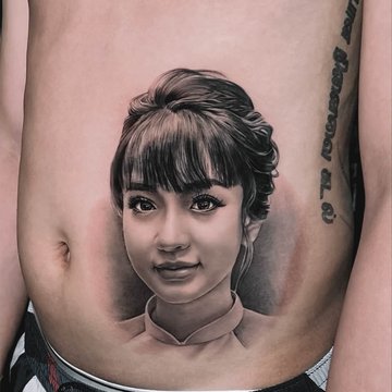 tatuaż portret znaczenie wzór