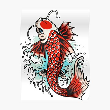 Tatuaż karp
