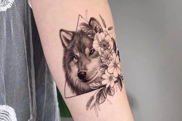 Tatuaż Wilk