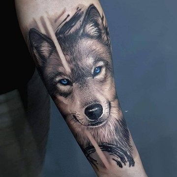 Tatuaż Wilk