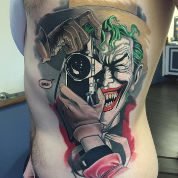 Symbolika postaci z komiksów w tattoo