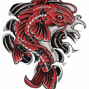 Tatuaż karp