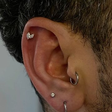 stylizacja ucha z lobe